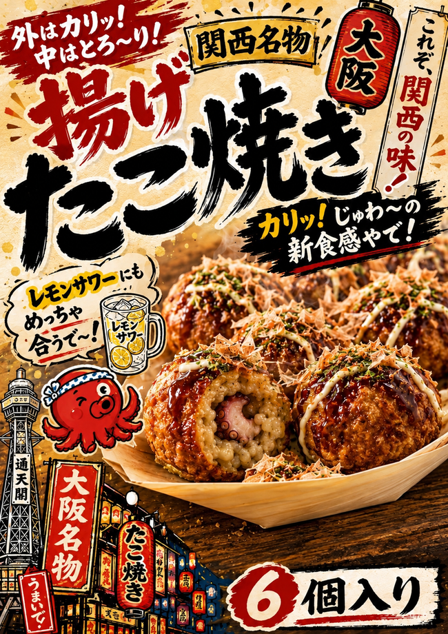 たこ焼き(6個入り)