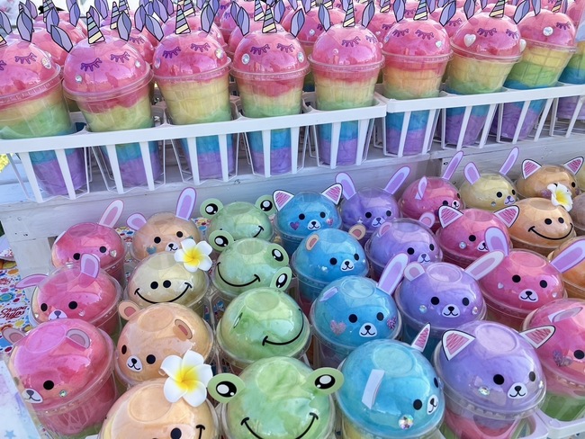 カップ綿あめ