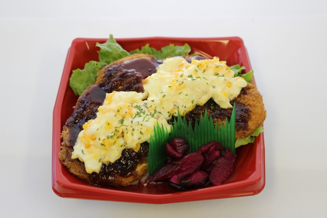日替わり丼物例　タルダルダルチキンカツ丼