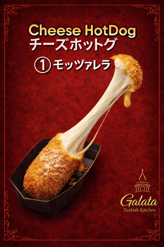 モッツァレラチーズドッグ