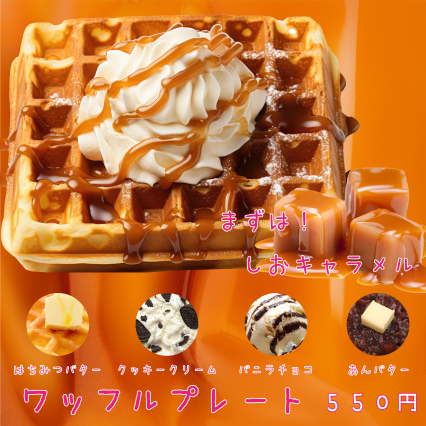 ワッフルプレート
