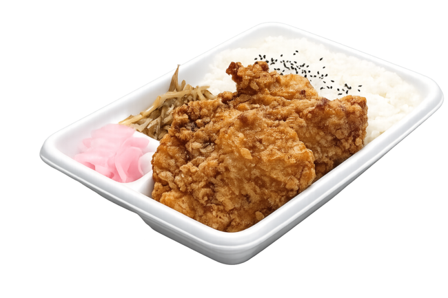 から揚げ三貫弁当