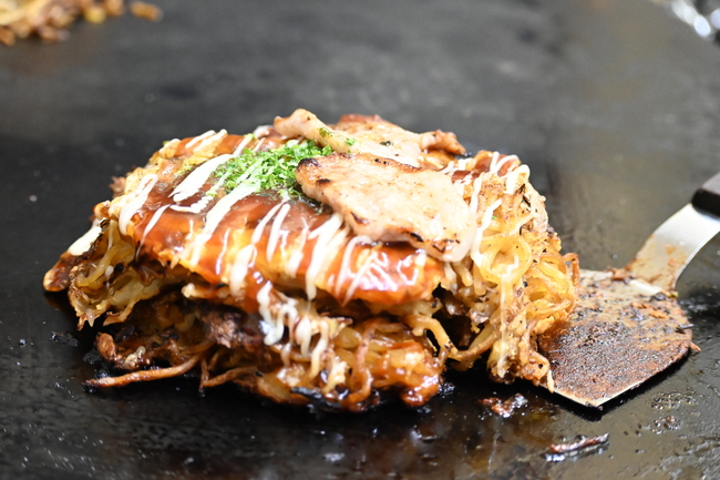 広島焼き豚肉のせ（ランチ価格）
