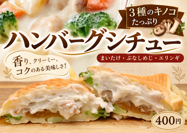 ハンバーグシチューたい焼き
