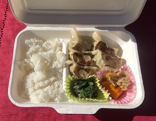餃子カレー味弁当