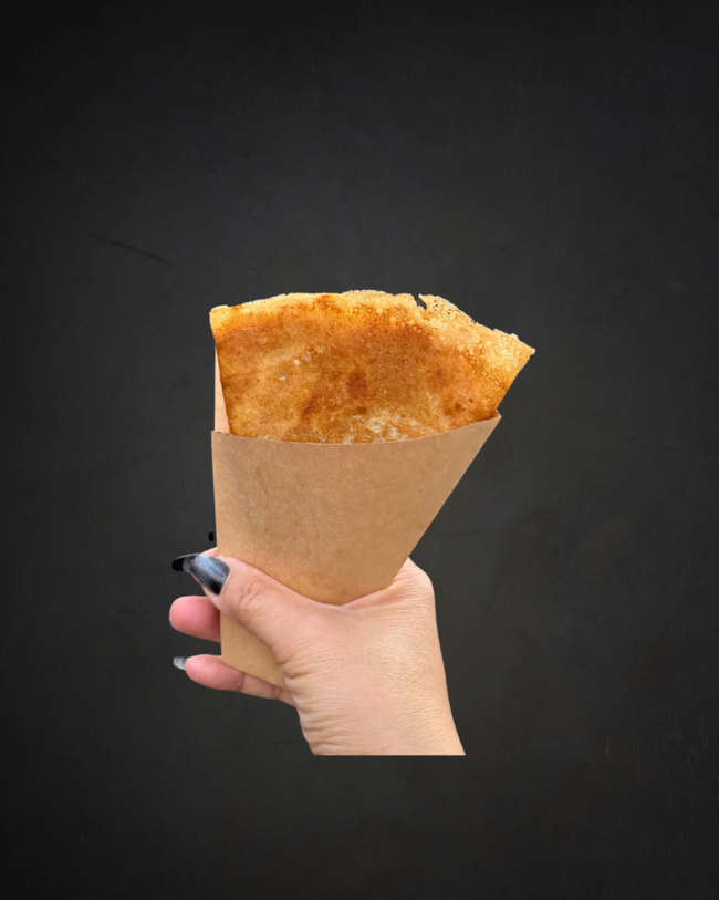 米粉クレープ（バターシュガー）