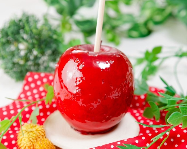 〈まる〉プレーンりんご飴