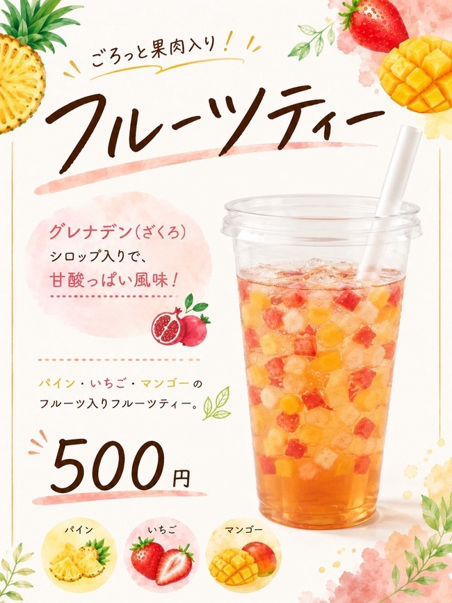 フルーツティー