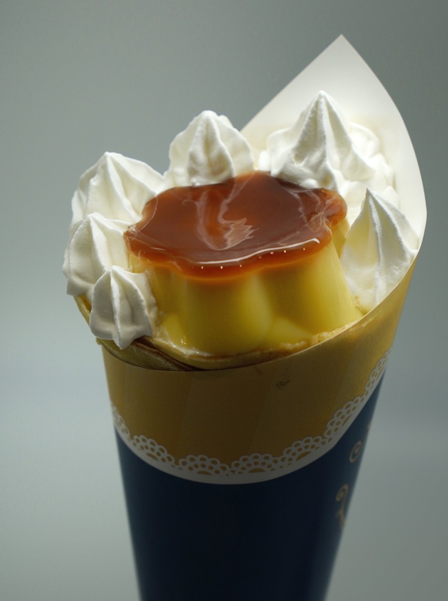 キャラメルプリンクレープ