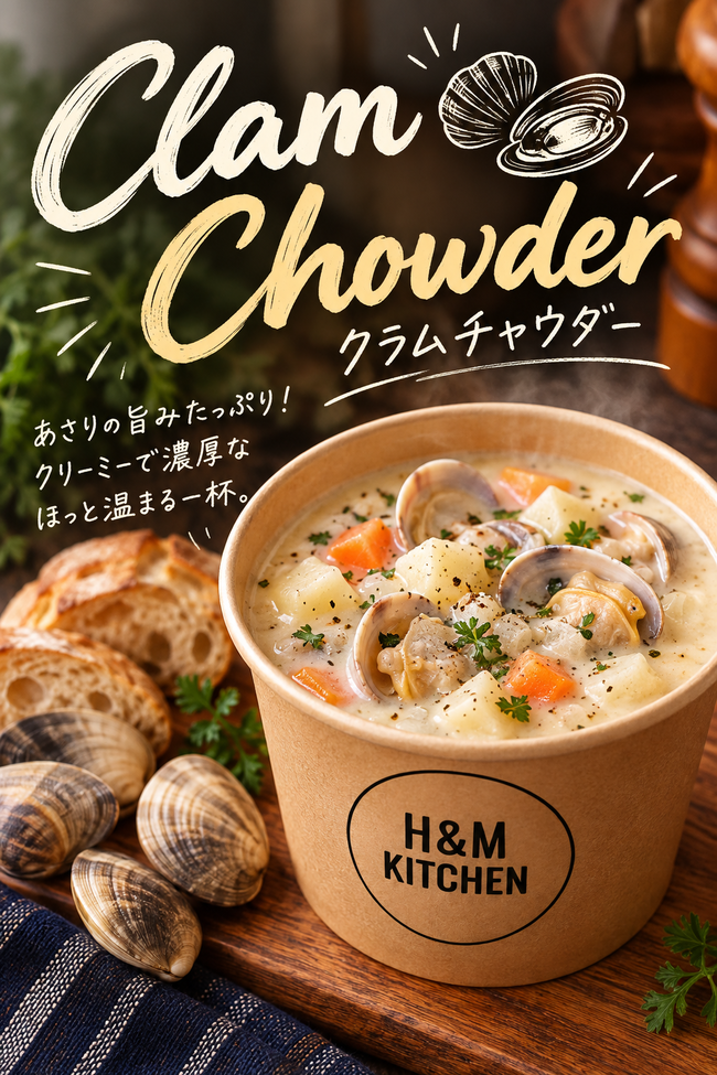 クラムチャウダー