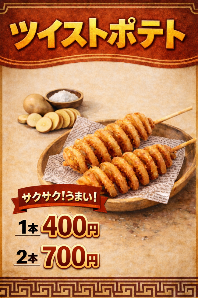 ツイストポテト
