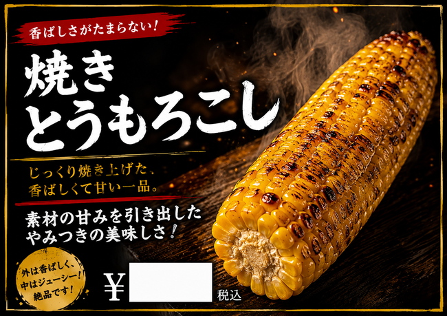 焼き とうもろこし