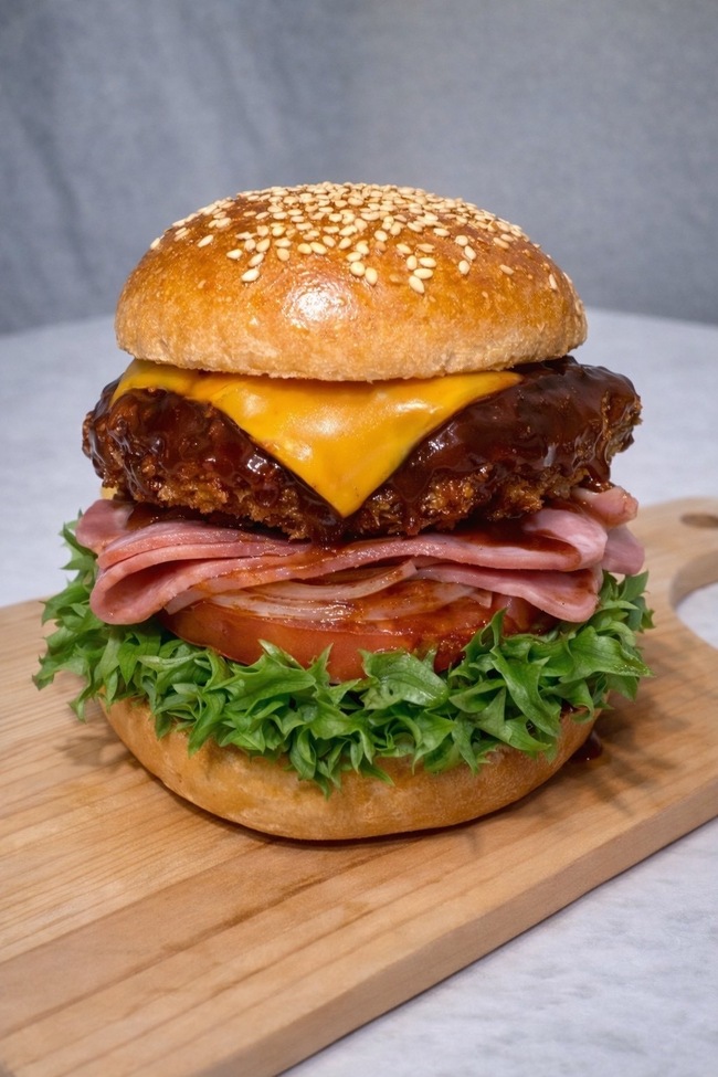 スペシャルメンチカツバーガー