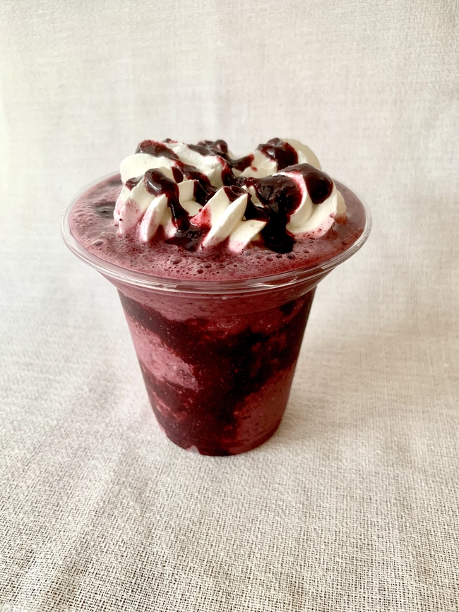 ブルーベリースムージー