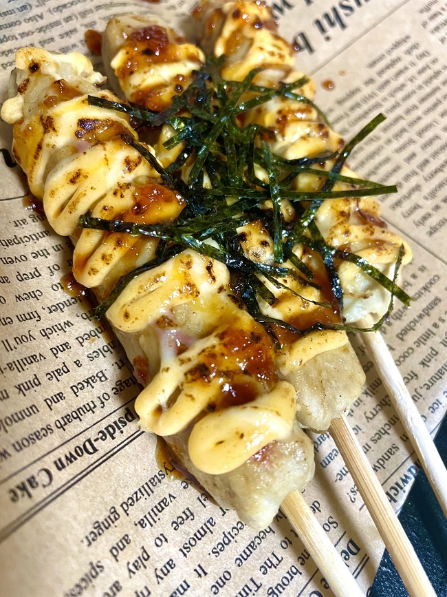 紅茶鴨つくね　3本〜