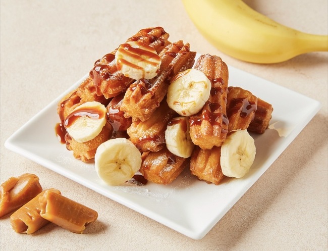 キャラメルバナナチュロス