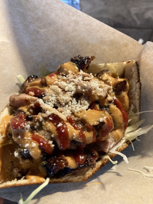 ジャークチキンサンド