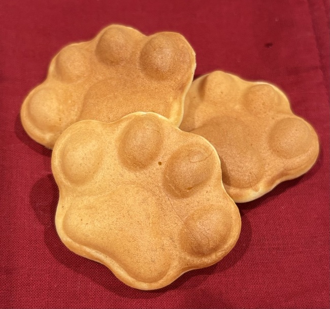 にくきゅうミニパンケーキ(追加10枚)