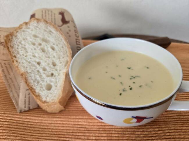 コーンポタージュ&バケット