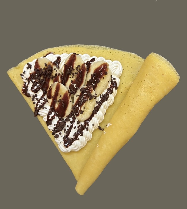 チョコバナナナッツ生クリーム