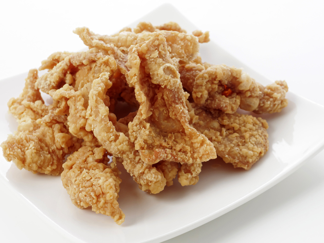鶏皮揚げ