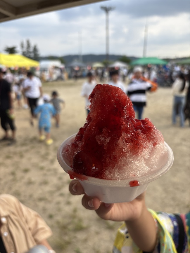 自家製蜜のかき氷