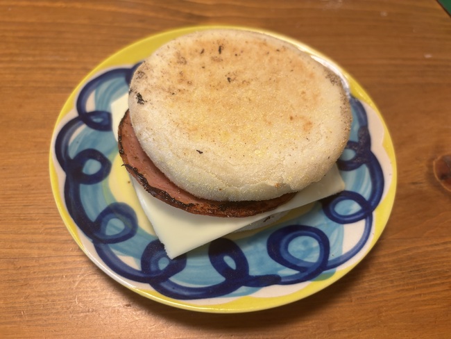 ハムチーズマフィン