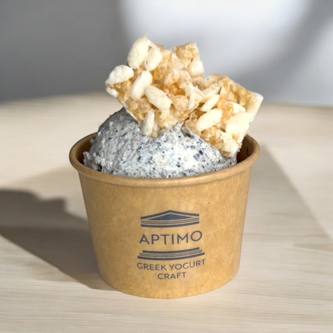 黒ゴマヨーグルト