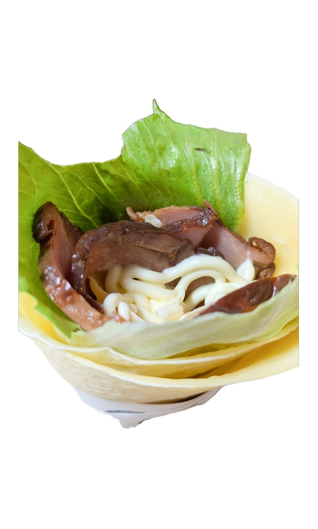 チャーシューマヨクレープ