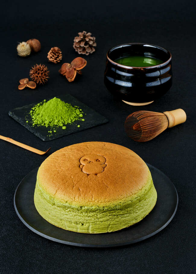 スフレチーズケーキ(抹茶)