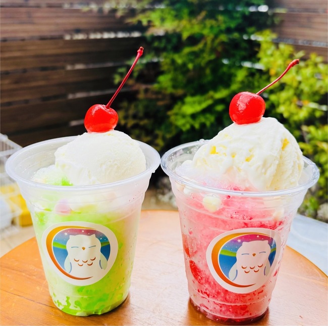 ホーのクリームソーダかき氷