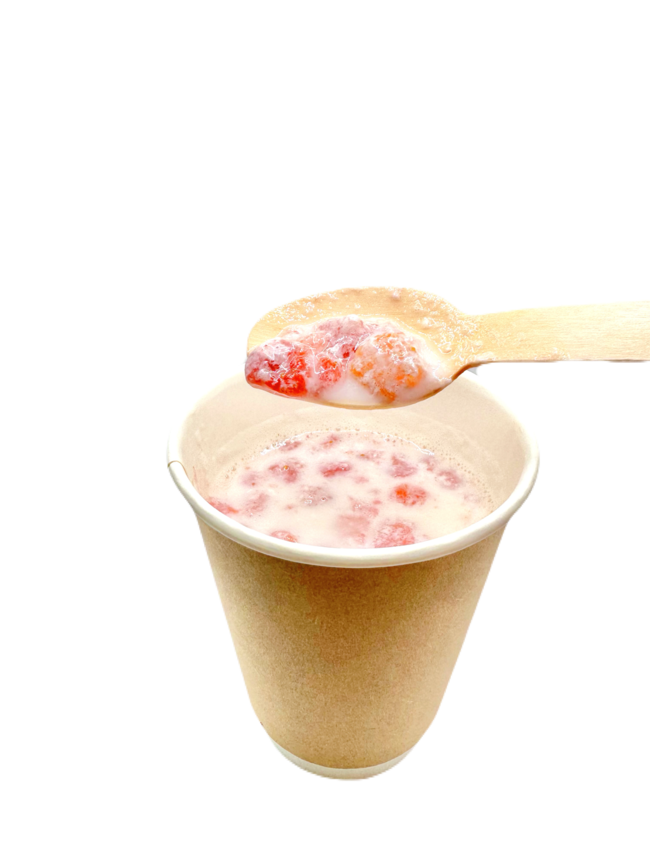 ホットいちごミルク