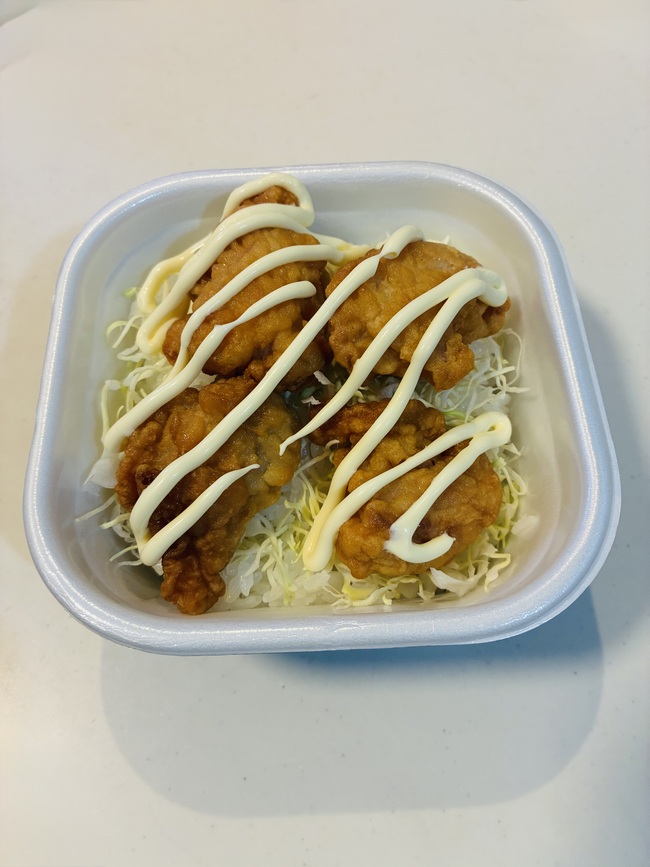 ランチ唐揚げ丼
