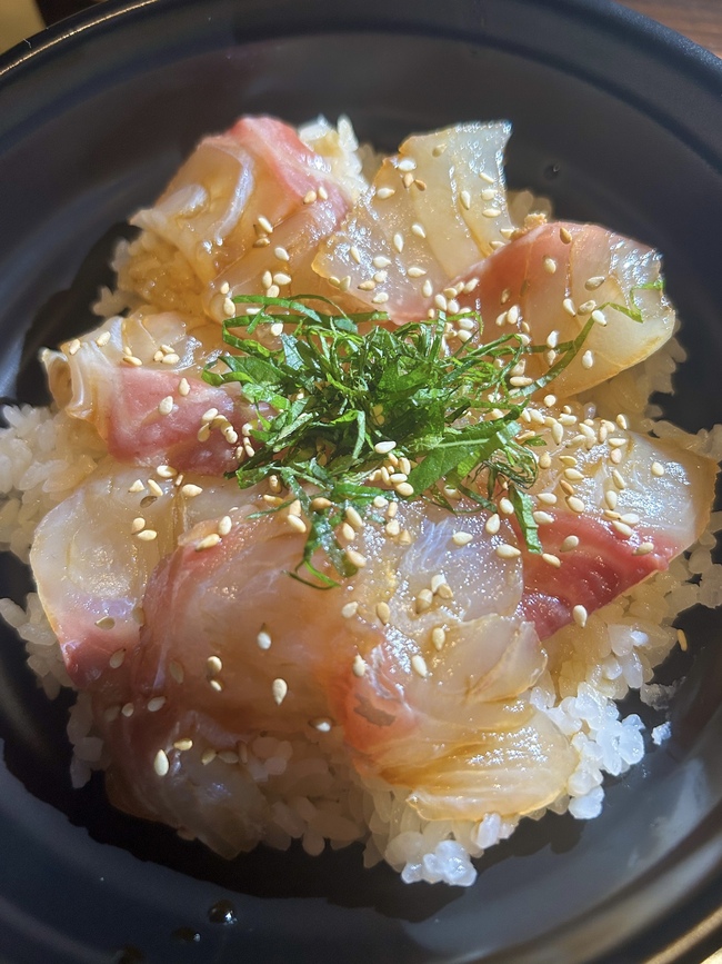 熟成真鯛の漬け丼