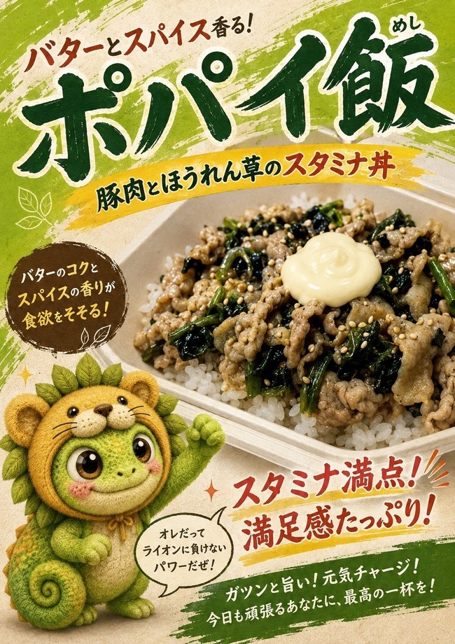 ポパイ飯