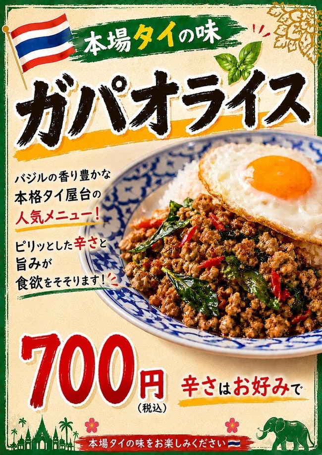 ガパオライス