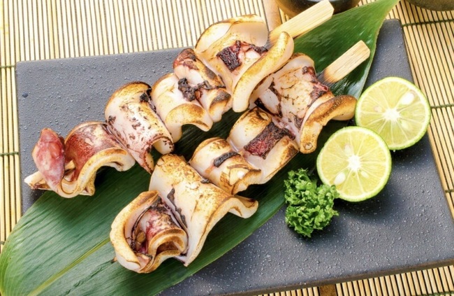 プリプリの焼きイカ