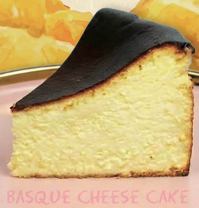 蜜芋バスクチーズケーキ