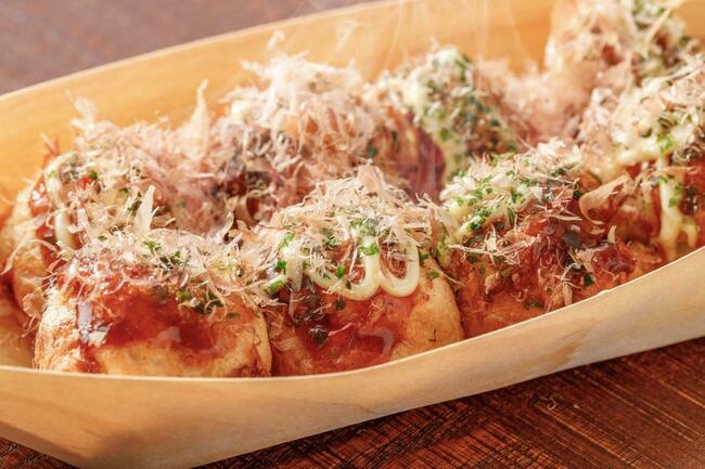揚げたこ焼き