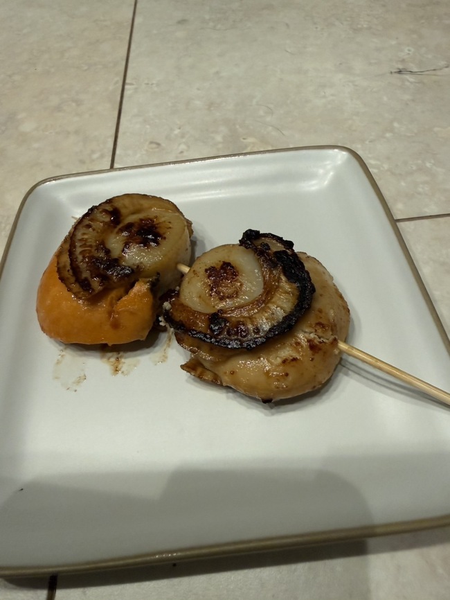 ホタテ　バター醤油焼き