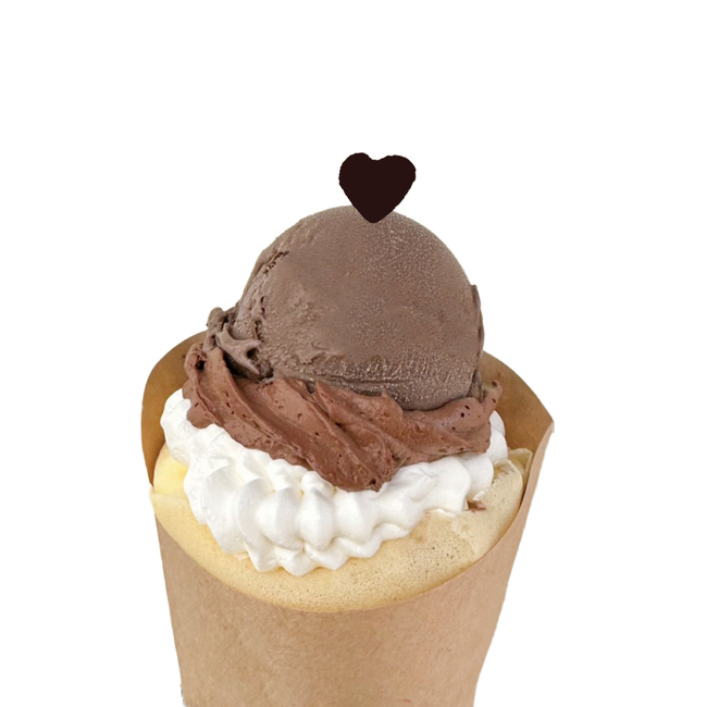 アイスクレープ（ベルギーチョコ）