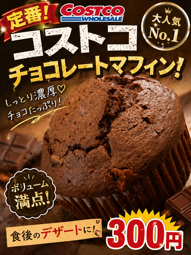 チョコレートマフィン