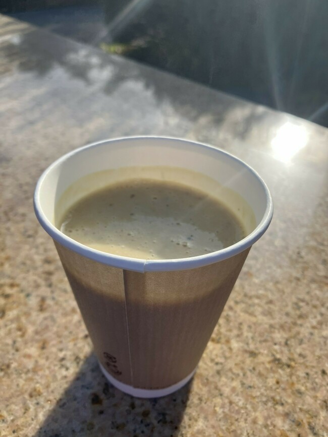 ホットコグマ(焼き芋)ラテ