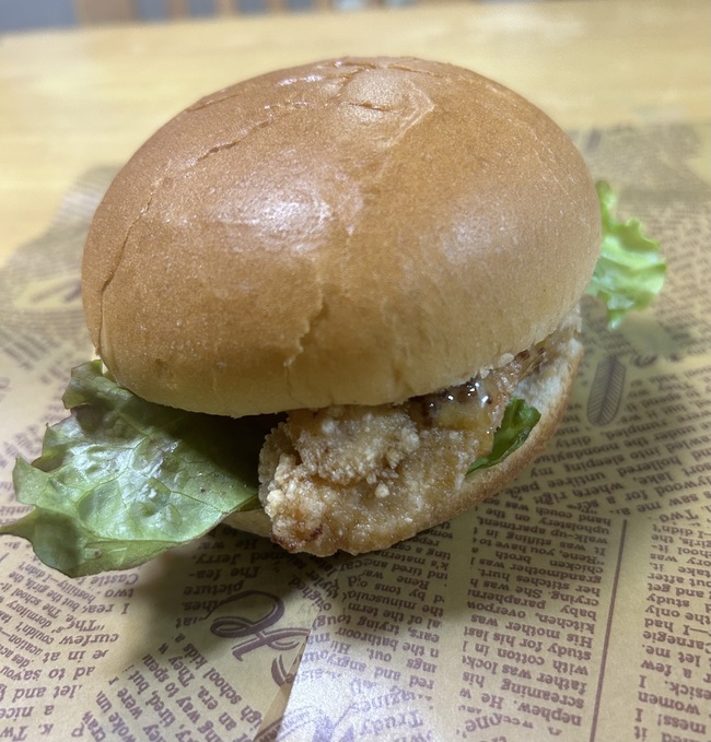 大鶏排バーガー
