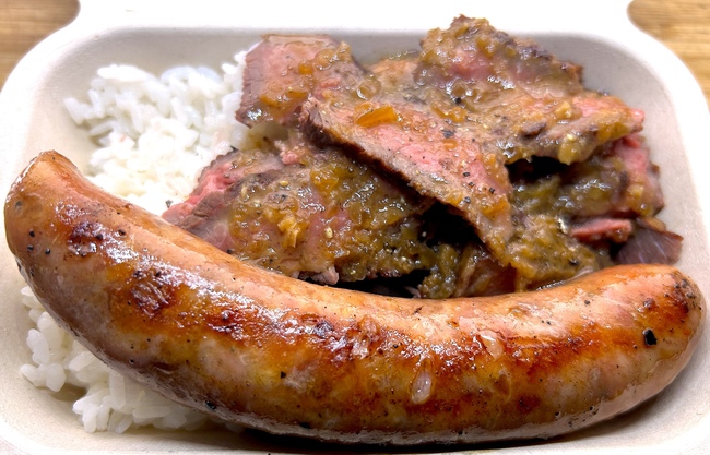 BBQステーキ&フランクセット