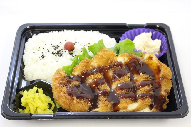 日替わり弁当３種例､チキンカツ弁当