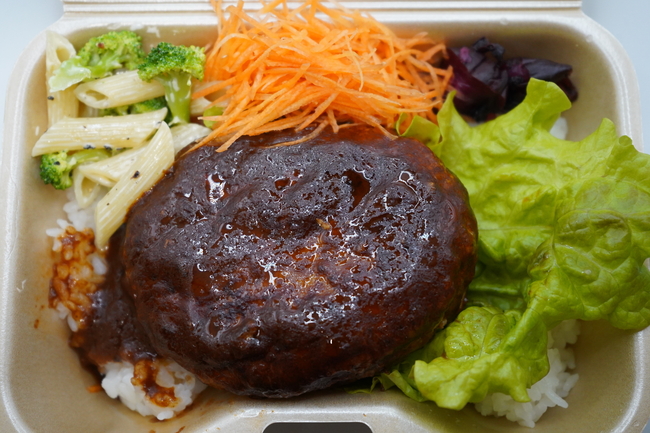 煮込みハンバーグ弁当