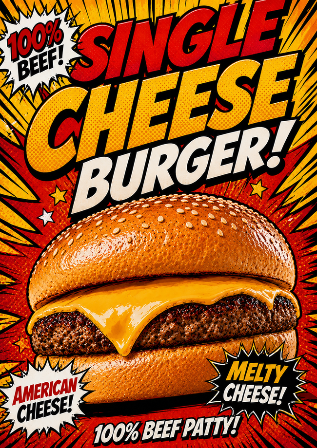 チーズバーガーシングル