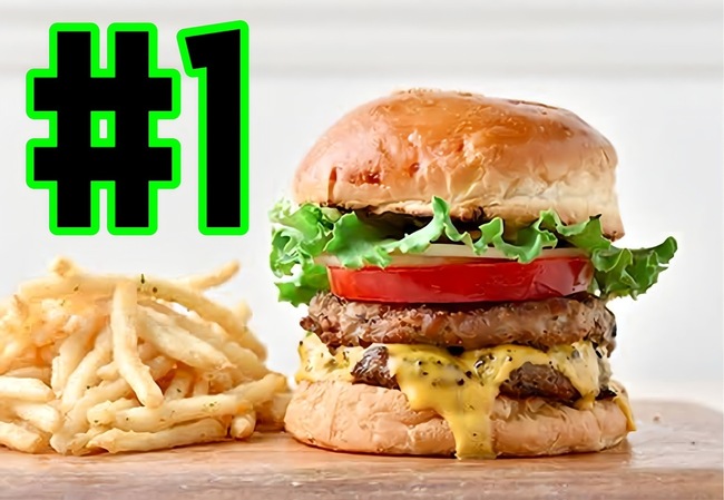 ダブルでチーズバーガーセット