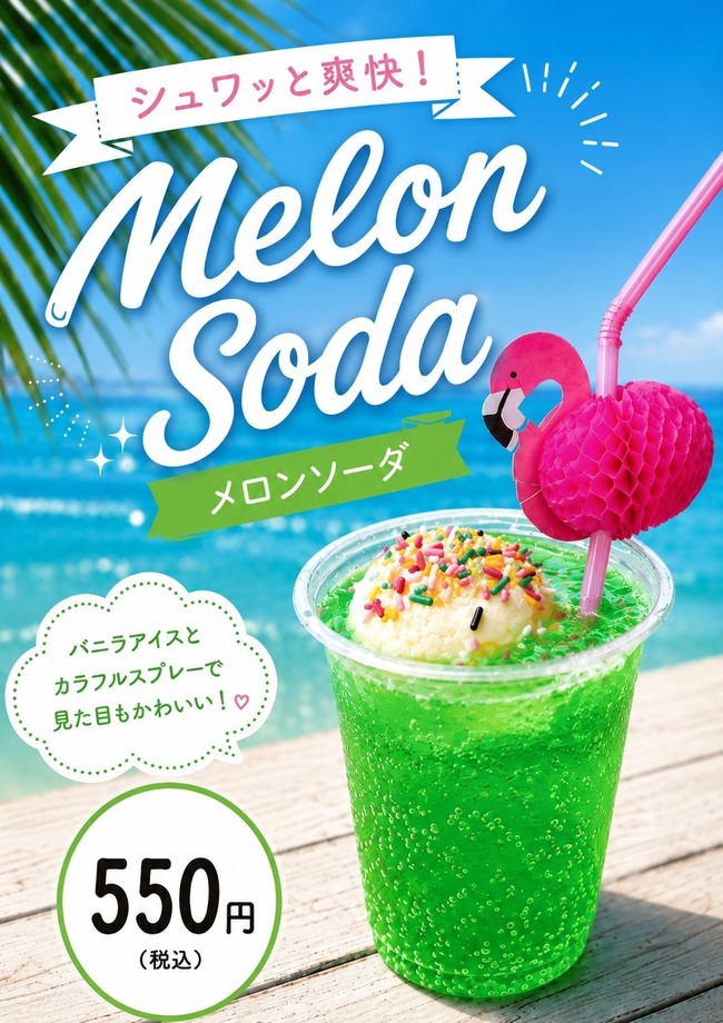 メロンソーダ
